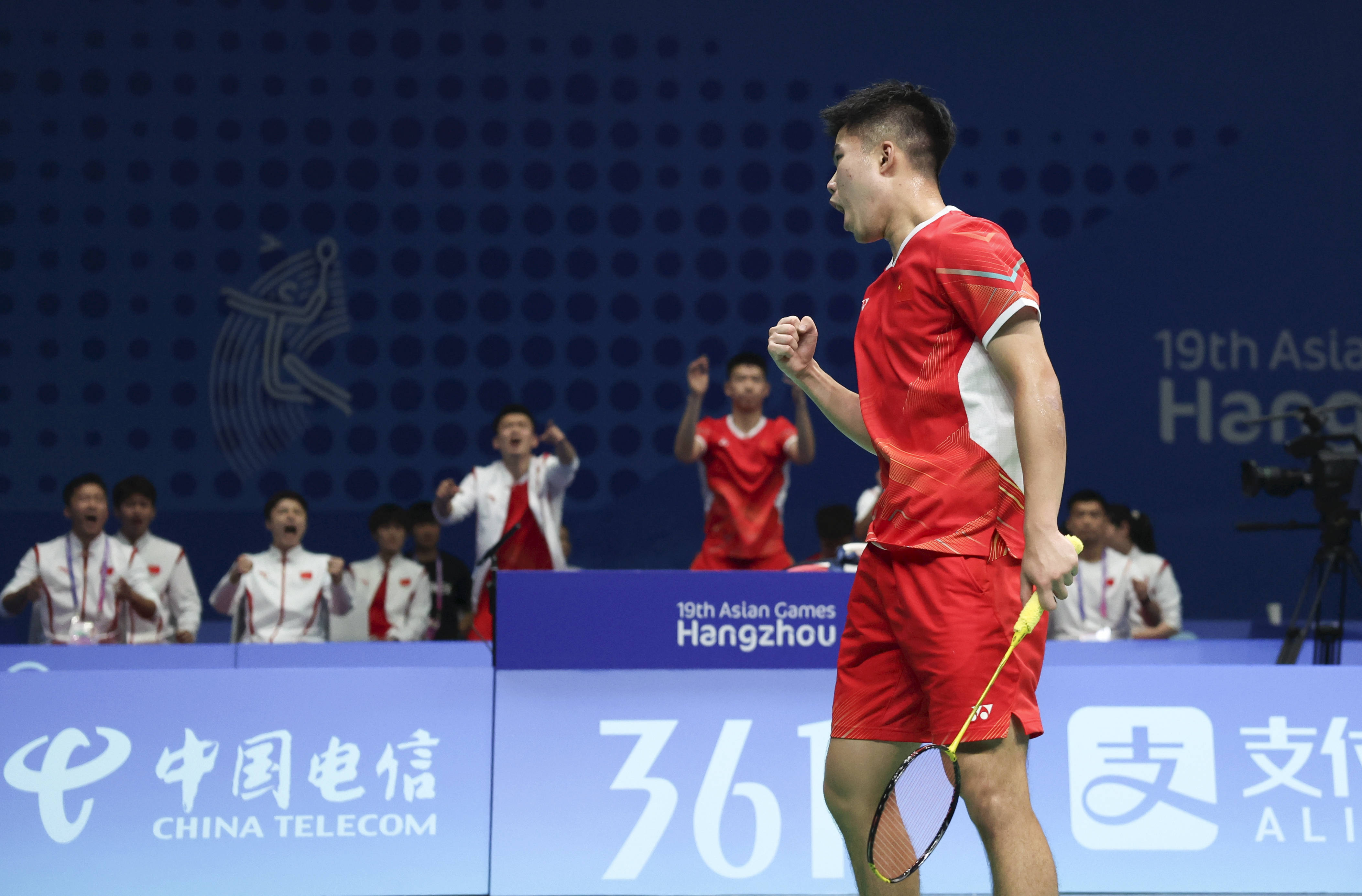 中国队翻盘法国队，张继科带队取胜